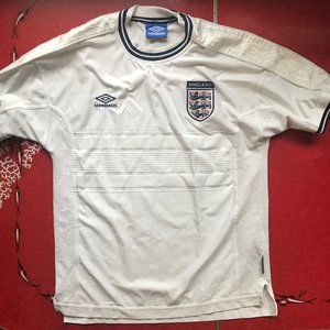Vintage Umbro England National Team Football Kit
